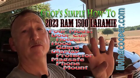 Coop's Simple How-To - Easy 2023 RAM 1500 Laramie MODS