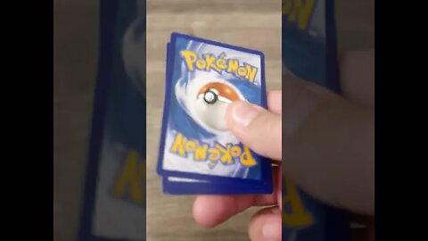 #SHORTS Unboxing a Random Pack of Pokemon Cards 022