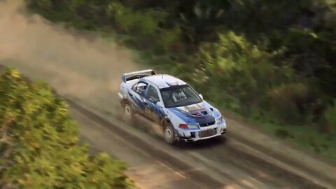 DiRT Rally 2 - Replay - Mitsubishi Lancer Evolution VI at Te Awanga Sprint Reverse