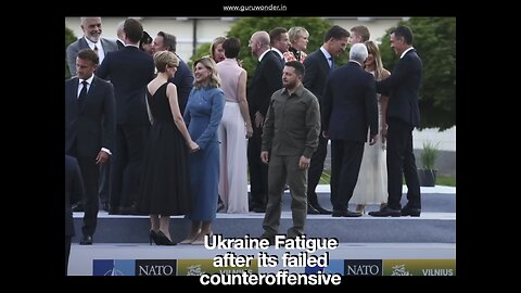 Ukraine Fatigue after its failed counter offensive