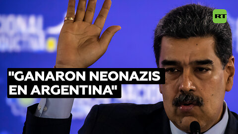 Maduro sobre Milei: "Neonazis en Argentina" con "proyecto colonial"