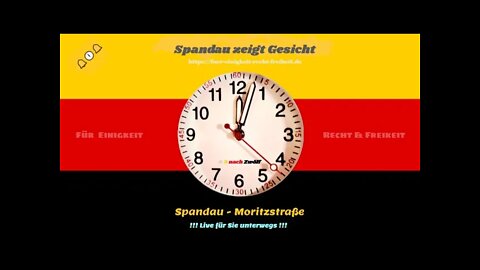 🔔🕕🔔 Spandau für Einigkeit, Recht & Freiheit - 16.05.22