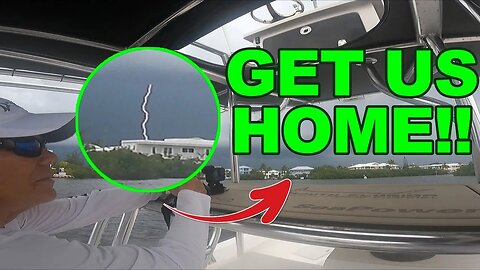 Look at this lightning! Fishing off Key Largo | Catch and Cook