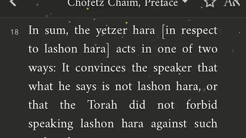 Yetzer Hara Convinces Man to Speak Lashon Hara (Evil Speech)
