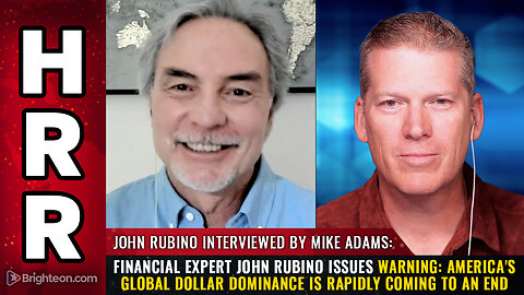 Financial expert John Rubino issues warning...