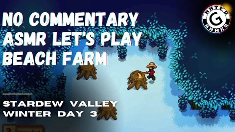 Stardew Valley No Commentary - Family Friendly Lets Play on Nintendo Switch - Winter Day 3