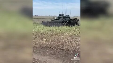 🇷🇺 Footage Of The Robotic Demining Complex "Prohod-1" Based On The BMR-3MA
