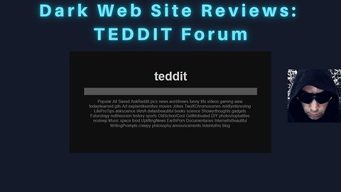Dark Web Site Review: Teddit
