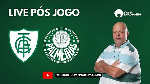 PÓS-JOGO AMÉRICA 1 X 4 PALMEIRAS. ENTREVISTA ABEL FERREIRA!