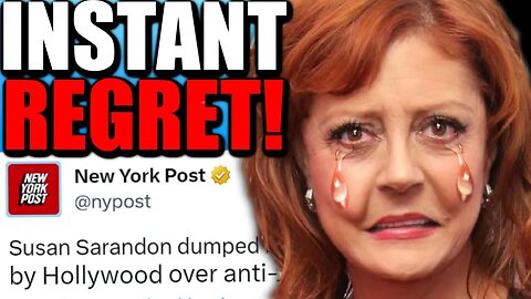Actress Gets DESTROYED For the DUMBEST Comments - Things Get WORSE For Susan Sarandon!