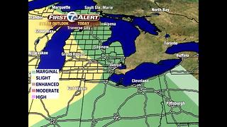 Tracking strong storms