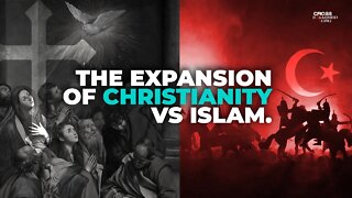 How does the growth of Christianity and Islam differ?