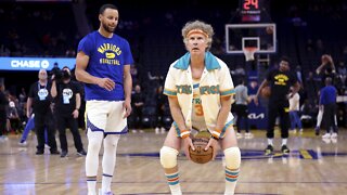 Will Farrell Makes Surprise Appearance To Help Golden State Warriors