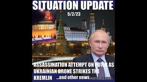 SITUATION UPDATE - ASSASSINATION ATTEMPT ON PUTIN BY UKRAINIAN DRONE STRIKES THE KREMLIN! BANK ...