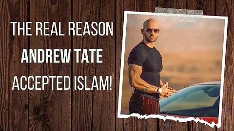 THE REAL REASON WHY ANDREW TATE ACCEPTED ISLAM! SAW SATAN!?