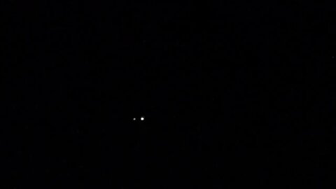 Jupiter and Venus wandering stars ( pardon the bug zapper)