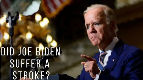 Biden Has A Stroke Mid Speech