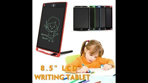 "8.5" LCD Writing Tablet: Paperless Learning and Creative Fun!"