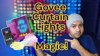 Govee Curtains: Smart LED Install & Music Magic! 🌈✨