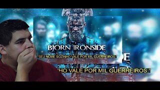 React Vikings Bjorn Ironside O Homem Mais Forte - Melhor do mundo