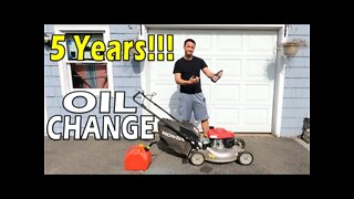 How To Change Oil on Most Honda Lawnmowers