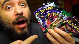 Opening a BUNCH of Pokemon Booster Packs! *DO I GET ANYTHING??!* | 8-Bit Eric