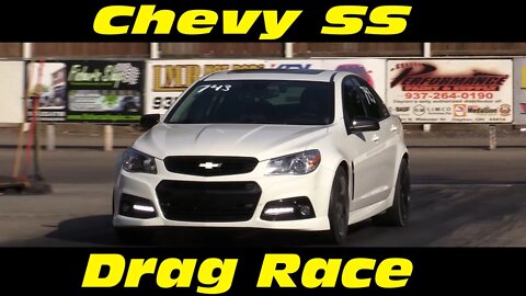 11 Second Chevy SS Outlaw Drag Racing at Kil Kare