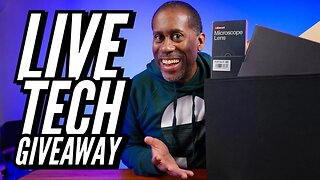 Wine and Winners Live Tech Giveaway Show Sat 10/22 8:30pm