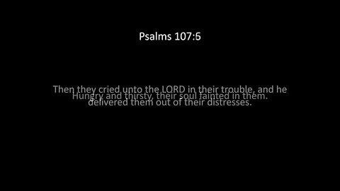 Psalms Chapter 107