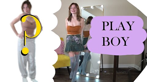 MAKING A CUTE OUTFIT FROM PLAYBOY CLEARANCE?? | EtherealLoveBug