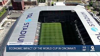 How would hosting FIFA World Cup games impact Cincinnati?