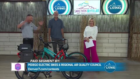 Win An E-Bike! // Pedego & Regional Air Quality Council
