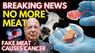 GROSS!🤢THE ELITES WANT TO GIVE YOU CANCER WITH LAB MEAT!