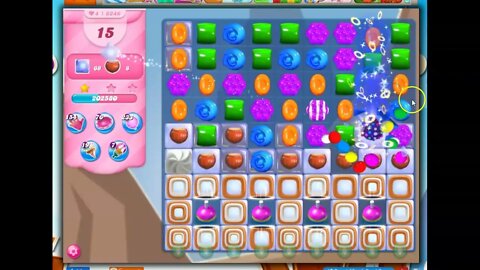 Candy Crush Level 6246 Talkthrough, 30 Moves 0 Boosters