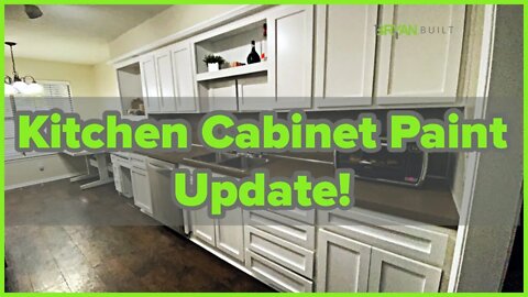 Kitchen Cabinet Updated Paint! | Kitchen Remodel