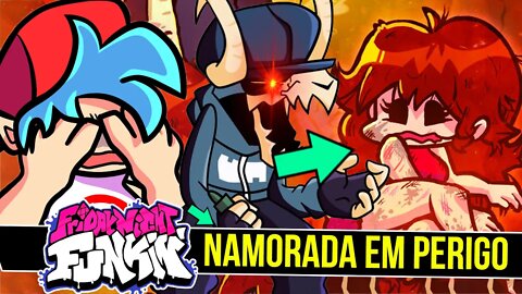 Ex coloca a Namorada em Perigo no Friday Night Funkin | VS Tabi #shorts