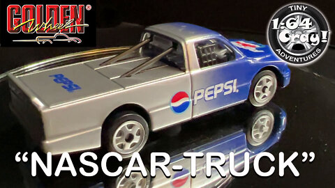 “NASCAR-TRUCK” in Blue/Pepsi Livery.- Model by Golden Wheel