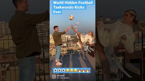 World Hidden Football Taekwondo Kicks Ever #shorts #taekwondo #karate #football