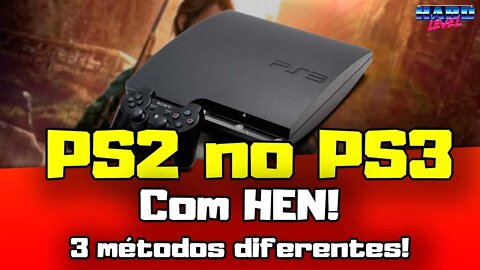 Tutorial PS3! Rode jogos de PS2 no PS3 com HEN! 3 métodos diferentes num vídeo só!