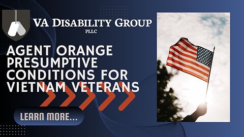 Agent Orange Presumptive Conditions for Vietnam Veterans