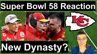 Super Bowl 58 Reaction!/Are the Chiefs the next dynasty in the NFL? #nfl