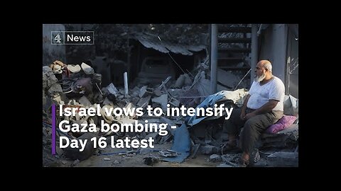 Day 16 update: Israel vows to intensify bombing as second convoy arrives in Gaza. Date: Oct 22, 2023