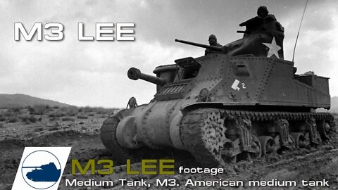 WW2 M3 Lee footage part 2.