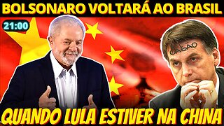 Bolsonaro vai voltar ao Brasil quando Lula estiver em viagem à China