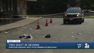 Two people injured in shooting in Severn Friday afternoon