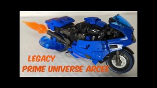 Transformers Legacy PRIME UNIVERSE ARCEE Deluxe Review (Wave 1) by Rodimusbill (4K)