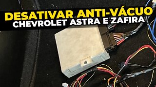 Chevrolet Astra - COMO DESATIVAR O ANTI VÁCUO DOS VIDROS!