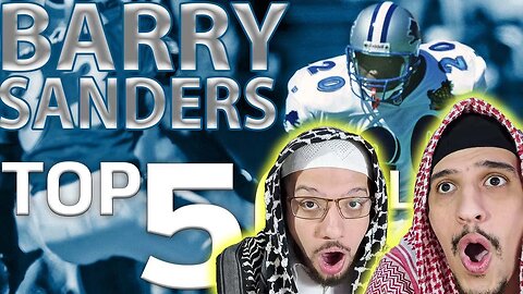 Barry Sanders Top 50 Most Ridiculous Plays of All-Time Arab Muslim Brothers Reaction