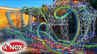 Thorpe Park Colossus Re-Creation - A K'nex Roller Coaster