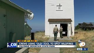 Crews using lookout tower to spot wildfires